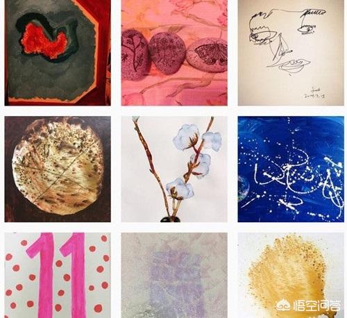 崔雪莉图片:如何看待崔雪莉ins上唯一关注账户所发布的画作