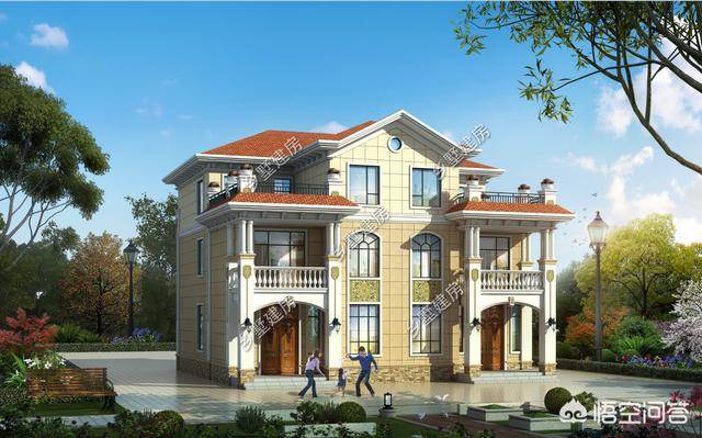 15米开间两层兄弟双拼别墅图设图?-芃睿知识网