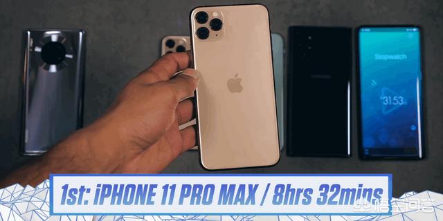 iPhone续航能力排行榜出炉！哪部最出乎你意料,为什么？