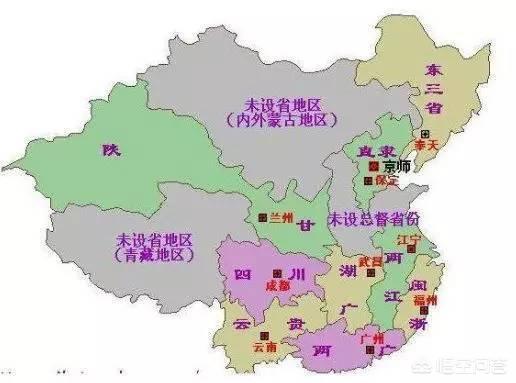 清末的湖广总督和两广总督有什么区别?其管辖范围是否存在重合?