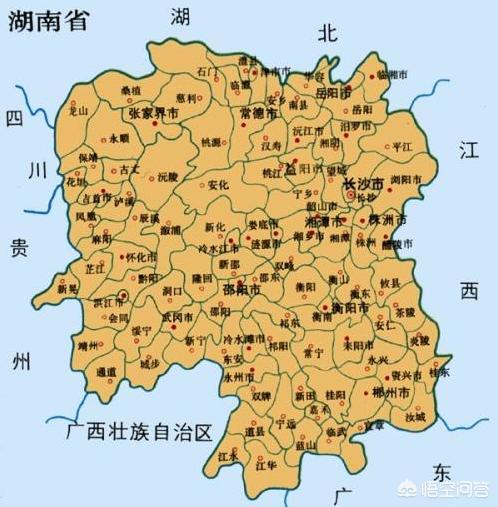 湖南经济规模较大,那么它下辖的13个地级市经济发达吗？分别是几线城市？