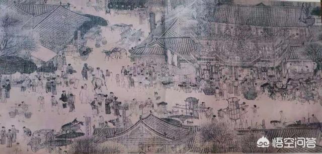 中国民间故事背景图，《清明上河图》背后有怎样的故事