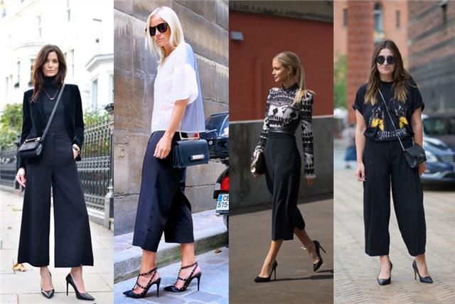 阔腿裤搭配什么样的鞋子好看