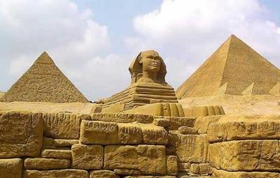 画金字塔怎么画，金字塔内部出现神秘图案，是否预示着古埃及文明与外星生物有关
