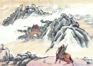 回乐峰前沙似雪,受降城外月如霜。是什么意思？