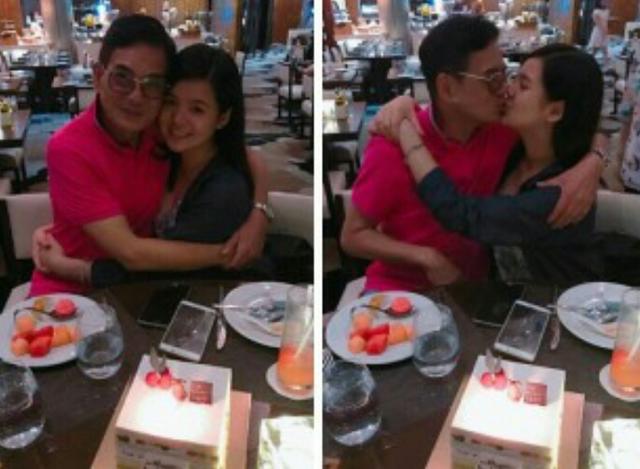 “鸠摩智”与女儿又亲又抱,如同情侣,你们怎么看？