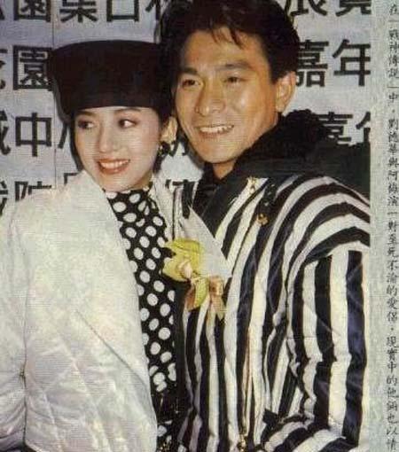 刘德华老婆朱丽倩照片:四大天王的妻子们，你最中意谁？