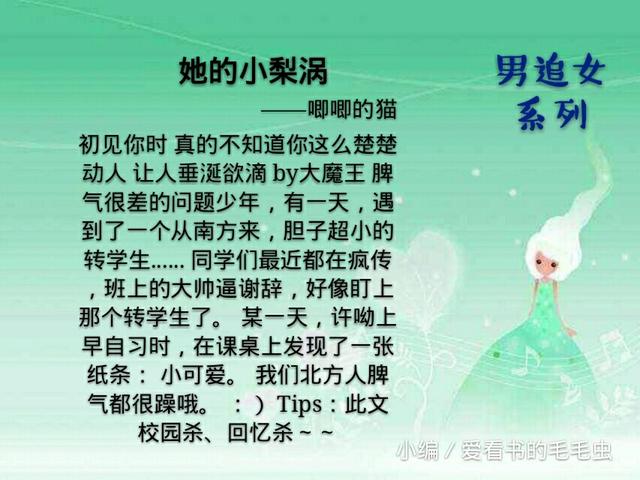 有没有男追女文笔好的现言小说推荐？