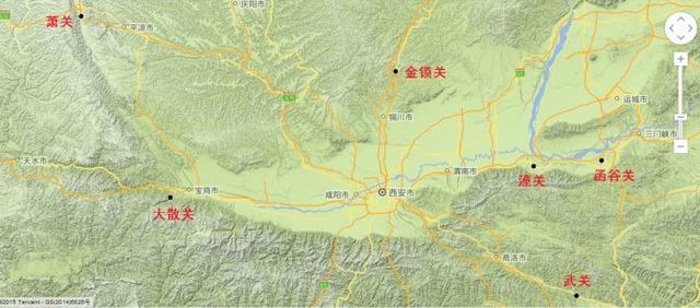 陕西中部号称八百里秦川,但是为什么会被称为“关中”？