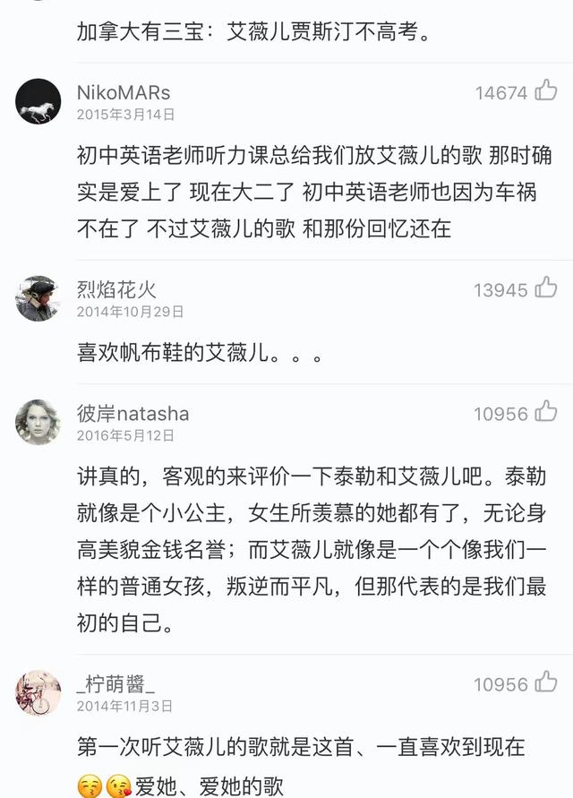艾薇儿新专辑:艾薇儿与Taylor Swift谁更厉害？