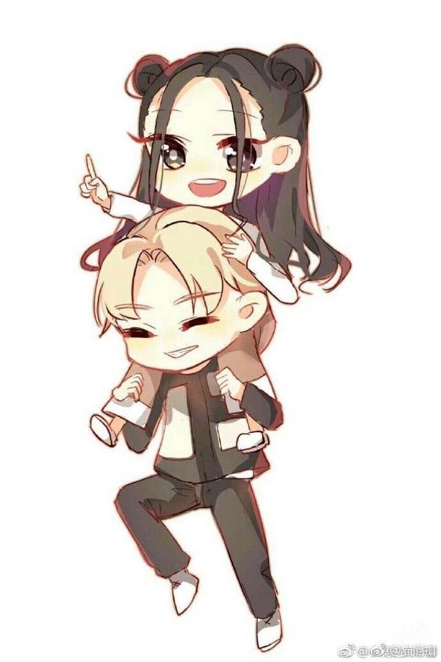 头条问答 - 有没有鹿晗和迪丽热巴的卡通画?(9个回答)