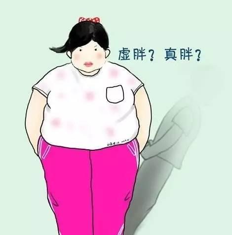 虚胖和真胖的区别图片,我属虚胖体质，有合适减肥的不？