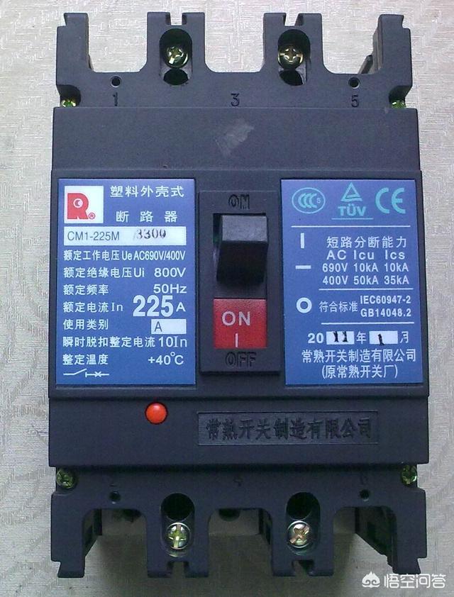 断路器的选择(断路器的规格型号表)