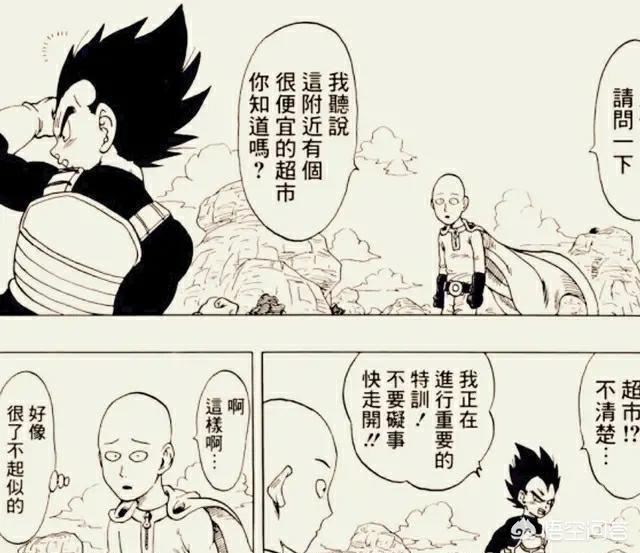 《龙珠》中贝吉塔和《一拳超人》中的琦玉相遇,会发生什么趣事？