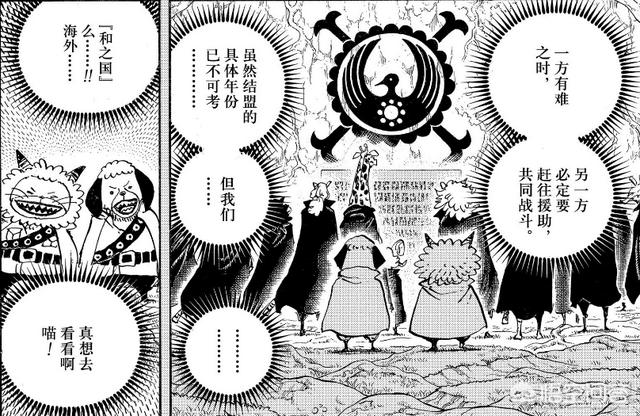 头条问答 - 《海贼王》中光月家族几百年前就与毛皮族立下盟约,为何和