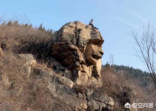 狮身人面像为何如此神秘，人面狮身像济南南部山区一“奇石”变网红打卡地, 你怎么看