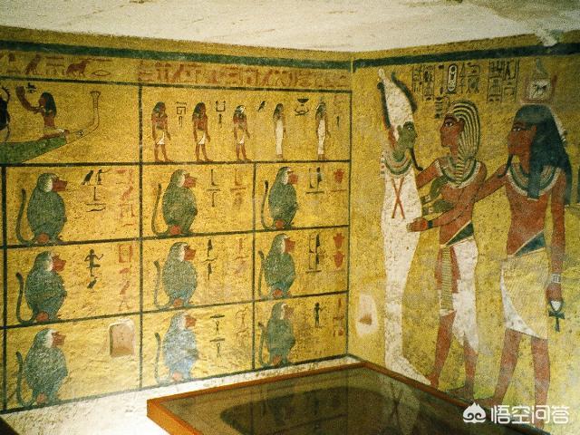 金字塔内部图片实景，在埃及金字塔里出来的科学家们，为什么都会死去