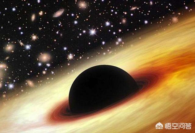 黑洞吞噬太阳图:黑洞吞噬恒星时会释放大量能量吗