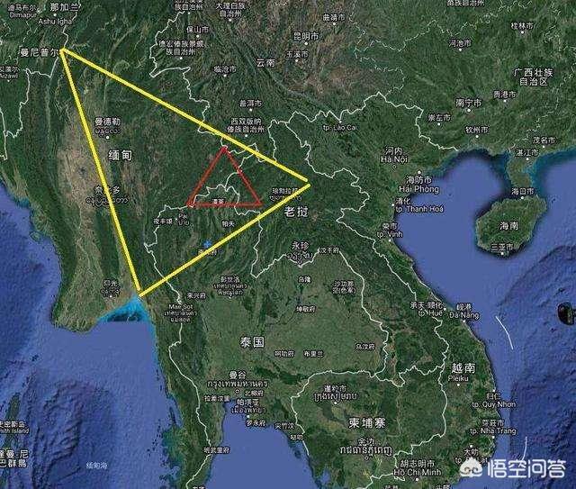银三角是指哪三个地区，金三角地区是指泰国，缅甸和老挝三国交界处吗