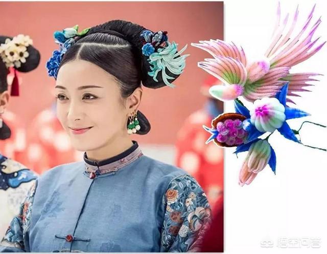 清朝人图片 女子，昔日清朝皇后佩戴的通草花，全国仅剩两八旬老翁会做，会失传吗