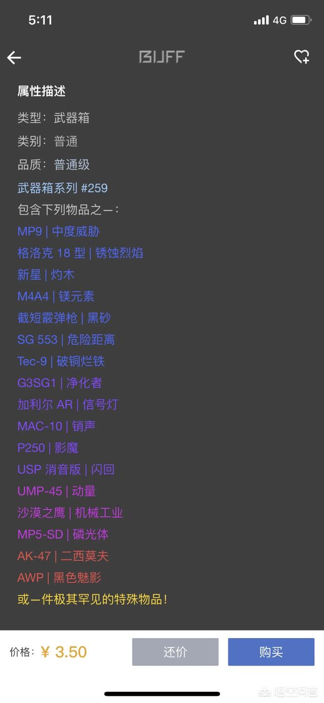 CSGO保密品质有哪些比较便宜,能拿来炼金的？