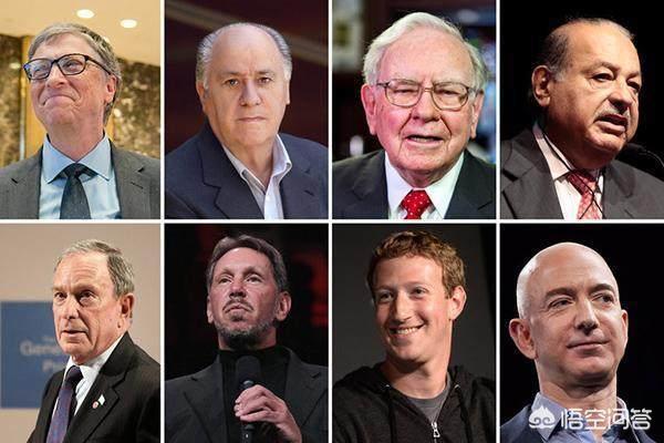 2019年全球富豪前十名为什么美国人最多？
