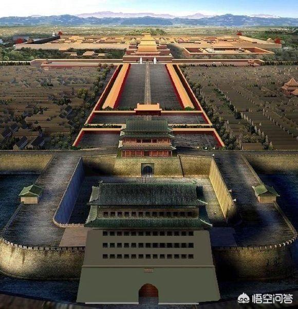 头条问答 - 明朝北京紫禁城与宋朝汴梁紫禁城有哪些相同之处和不同之