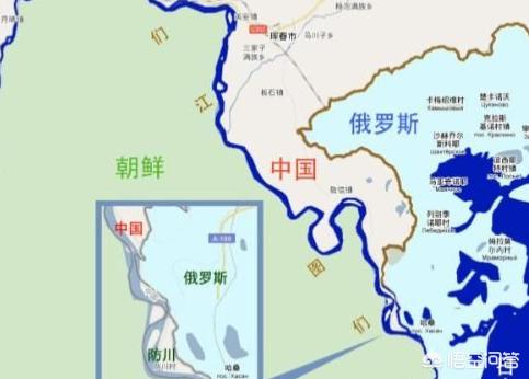 頭條問答 - 我國東北一帶有沒有海岸線?看地圖也看不清楚?(1個回答)