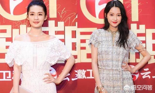 白百何王珞丹对比照:白百何一直很火的，现在突然不行了吗