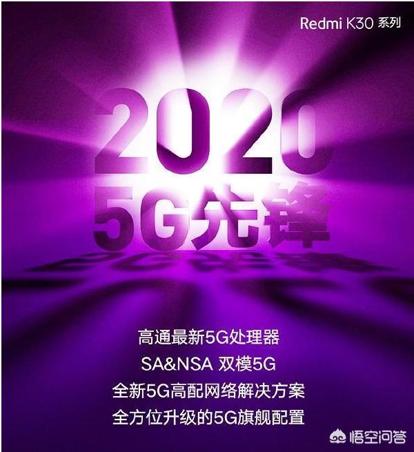 Redmi K30确认搭载高通最新5G处理器,这么厉害吗？