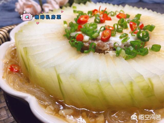 (肉炒红薯粉的家常做法)炒冬瓜红薯粉的家常做法?