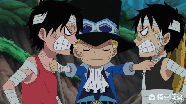 《海贼王》中路飞,艾斯,萨博是什么关系?关系怎么样?