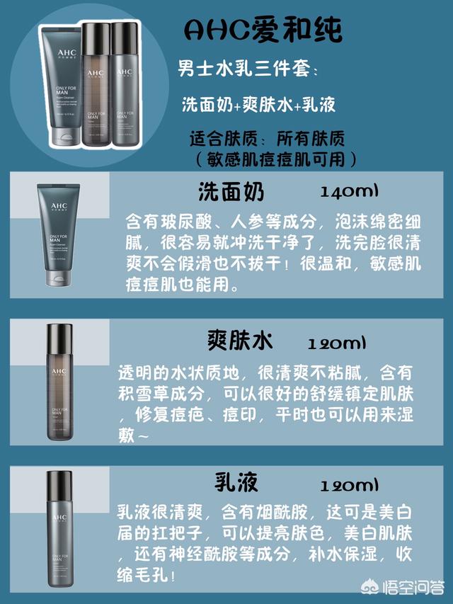 男士保湿护肤品,什么样的男士保湿乳好用？