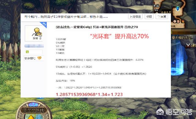 DNF大佬为“光环套”正名,一身辅助装提升率高达70%,你会和光环套玩家组队吗？