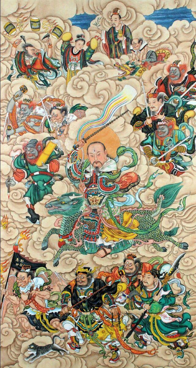 道教神仙:中国道教神仙谱之雷部诸神都有哪些？