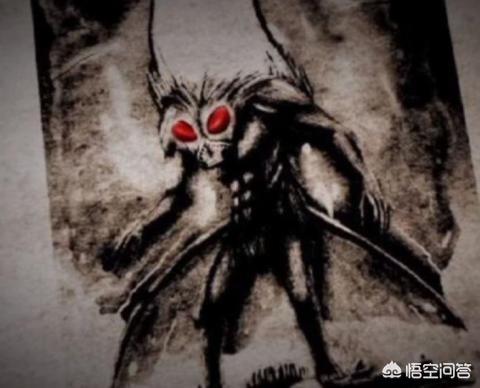 天蛾人:传得神秘的天蛾人，究竟会住在什么地方？