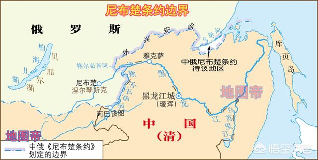 清朝索额图:《尼布楚条约》中，曾经提到的以勒拿河为界线是真的吗？