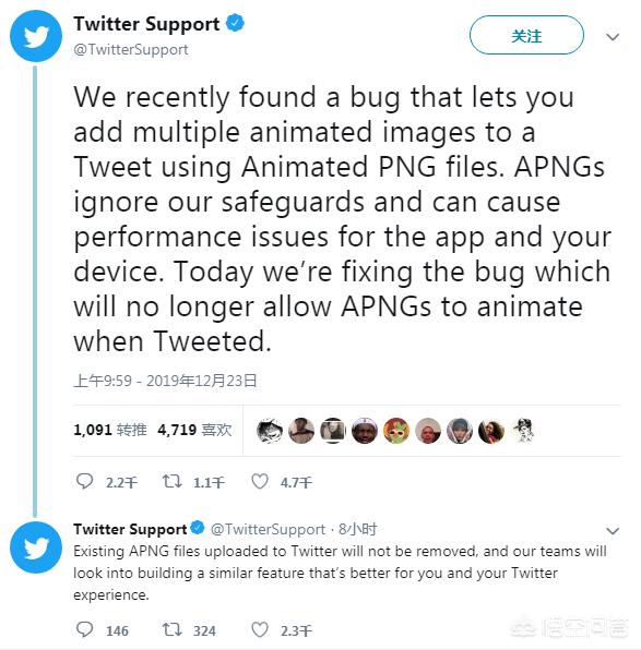 Twitter为何禁用APNG动图格式？