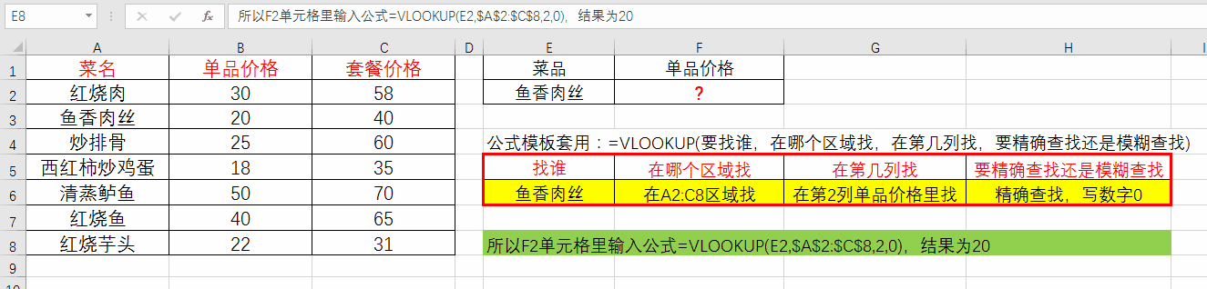 如何快速理解并记住vlookup函数的使用方法？