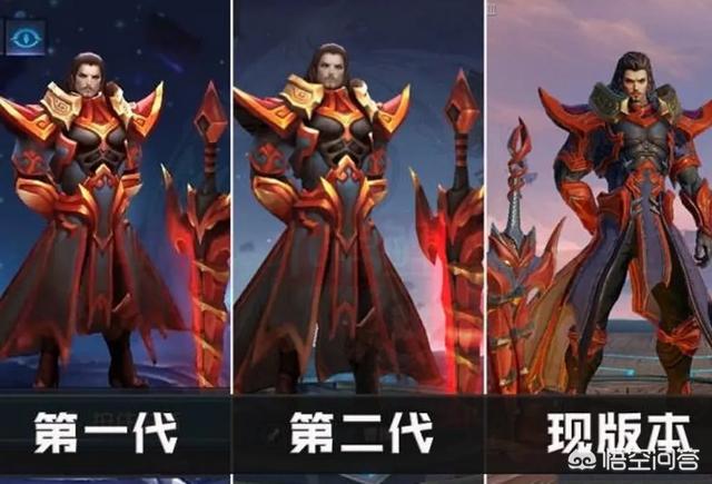 王者荣耀：5年前的英雄都长啥样？