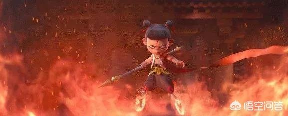 混天绫是什么图案:哪吒早期形象是什么样子的，难道出生后就是魔童？