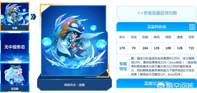 赛尔号赫尔托克怎么样:为什么赛尔号蓝露活动皮肤返场两次？蓝露实力如何？