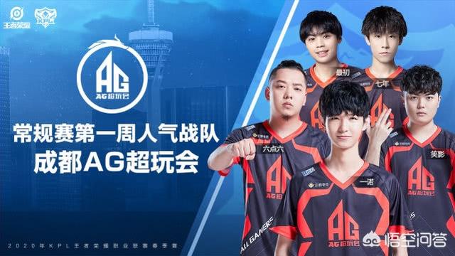 AG荣获KPL首周“最高人气战队”,QG仅排第三,第二名令人感到有些意外,如何点评？  ？