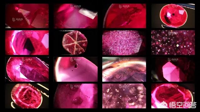 宝石图片大全,红宝石与其他红色宝石有什么区别？