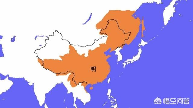 明朝时期中国疆土面积大吗？为何？