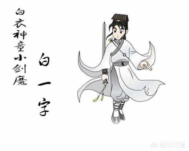白眉大侠评书中人物的名号有哪些？