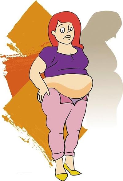肥肚子照片卡通图片图片