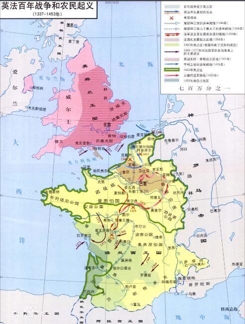 欧洲历史知乎，英法百年战争时期，其他欧洲主要势力在做什么