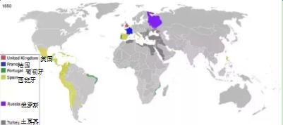 16世纪欧洲主要国家的国力排名是怎样的？