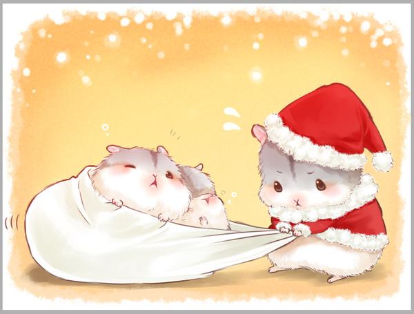 头条问答 - 有没有萌萌哒的手绘卡通仓鼠壁纸?(2个回答)